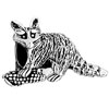 Cute Fox 925 Sterling Silver Beads Charms Bracelets