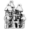 Princess Fairytale Castle Fit All Brands &amp;  Silver Plated Beads Charms...