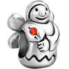 Light Siam Crystal Little Cute Girl Beads Charms Bracelets
