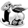 Cute Maxima Silver Plated Style Pandora Beads