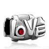 Jewelry January Birthstone Love Fit All Brands &amp;  Silver Plated Beads ...