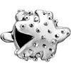Starfish Shape Silver Plated Beads Charms Bracelets