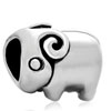 Lovely Ram Shaped Silver Plated Beads Charms Bracelets