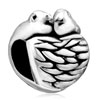 Jewelry Birds In Nest Fit All Brands &amp;  Silver Plated Beads Charms Bra...