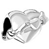 925 Sterling Silver Heart Cupid Arrow Love Beads Charms Bracelets