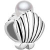 Beautiful Shell And Pearl 925 Sterling Silver Beads Charms Bracelets