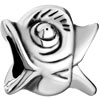Head Of Fish Silver Plated Beads Charms Bracelets