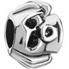 Dog'S Head Silver Plated Beads Charms Bracelets