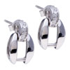 Crystal 925 Sterling Silver Earrings
