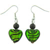 Green Earrings