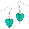 Turquoise Heart Earrings