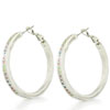 Multicolored Hoop Earrings
