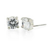 Big Cz Stud Crystal Earrings