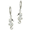 Studded Sea Horse Earrings