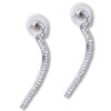 Crystal Snake  Earrings 