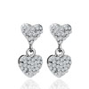 Heart With Heart Earrings
