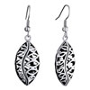 Pugster Hollow Leaf Pattern Dangle