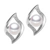 Pearl Eye Pattern Earrings