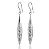 Carved Hollow Fish Shaped Earrings