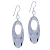 Three Oval Hoop Earrings