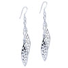 Double Hollow Carved Leaf Earrings