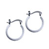 Snake Scale Pattern  Hoop  Earrings