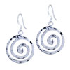 Spiral Swirl Round Earrings