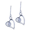 Crystal Heart  Earrings  EA_PY33