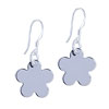 Plum Blossom Silhouette Earrings