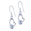 Crystal Heart Earrings