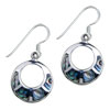 Round Gorgeous Color 925 Sterling Silver Earrings