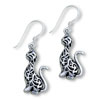 Chic Cat 925 Sterling Silver Earrings