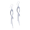 Hollow Oval 925 Sterling Silver Earrings