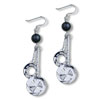 Unique Circles 925 Sterling Silver Earrings