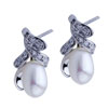 Pink Pearl 925 Sterling Silver Earrings