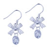 Bowknot 925 Sterling Silver Earrings