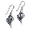 Sea Conch 925  Sterling   Silver  Earrings