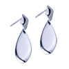 Finished Droplet 925 Sterling Silver Earrings