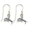 Mother Of Pearl Dolphin Earrings