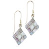 Mother Of Pearl Square Earrings