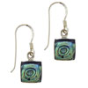 Abalone Shell Square Earrings