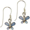 Mother Of Pearl Butterfly Earrings