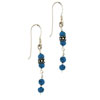 Turquoise Bead  Earrings 