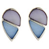 Mother Of Pearl Stud Drop Earrings