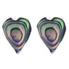Abalone Heart Earrings