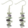 Multi Stone Chip Beads Earrings
