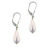 Faux Pearl Hinged Earrings