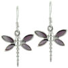 Mother Of Pearl Dragonfly Earrings