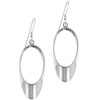 Oval Dangle  Earrings 