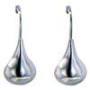 Chocolate Chip Sterling Silver Earrings